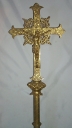 Ensemble de 2 croix de procession