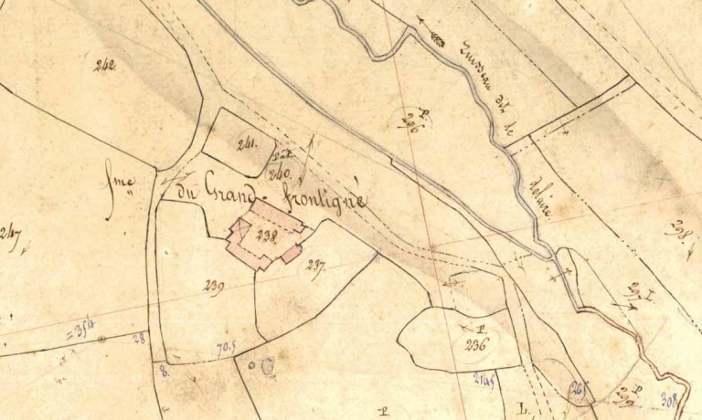 Écart, Frontigné (Saint-Brice-en-Coglès fusionnée en Maen Roch en 2017)