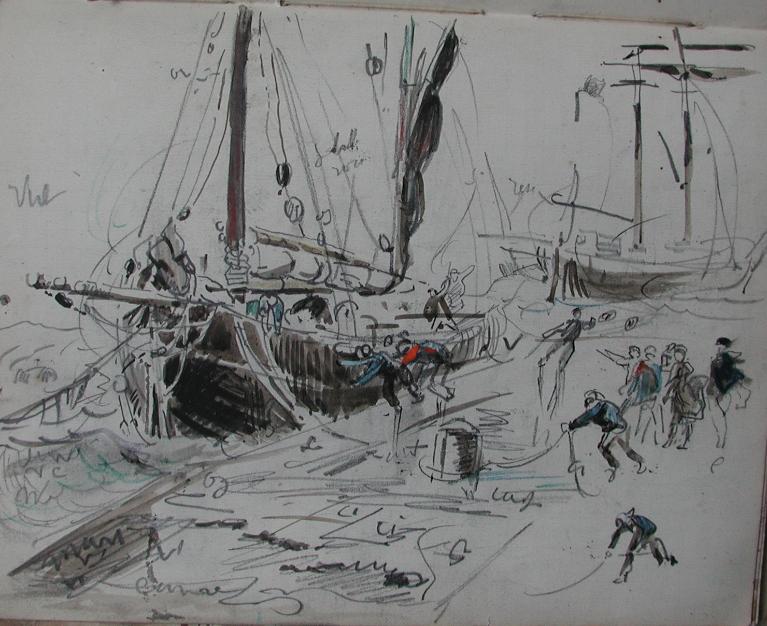 L'estuaire de la rivière de Tréguier