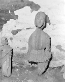 Statuette : Saint Michel (?), chapelle de La Pinderie (Bazouges-la-Pérouse)