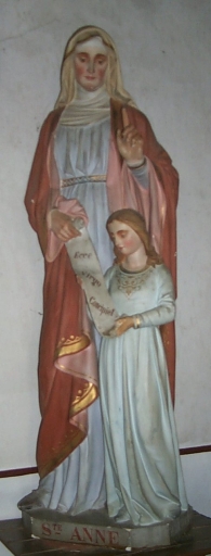 Statue : Education de la Vierge