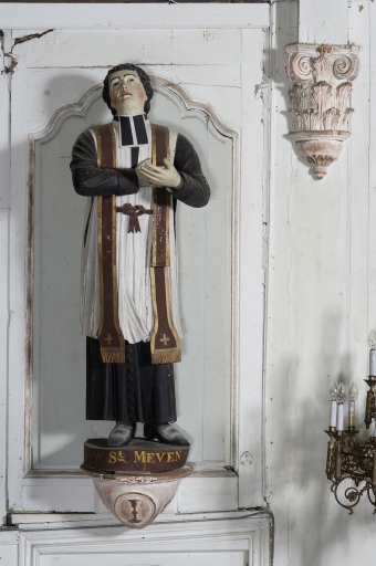 Statue de saint Méven