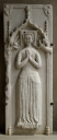 Dalle funéraire de femme, dite "Pierre de la Baronne"