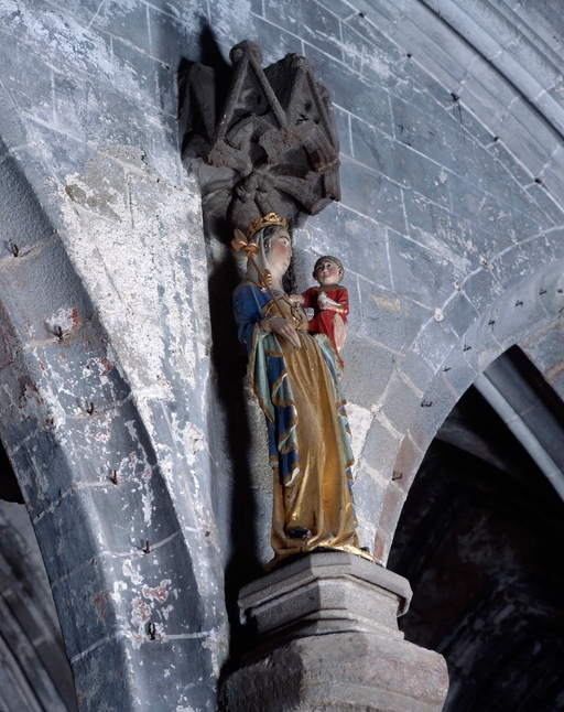 Statue 2 (petite nature) : Vierge à l'Enfant