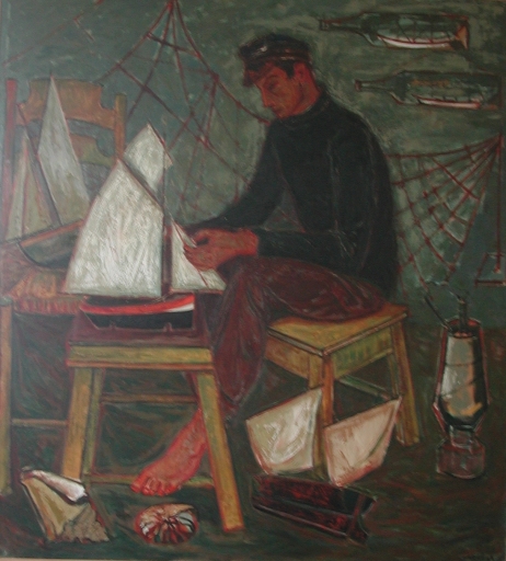 Peinture : huile sur toile de Carréga