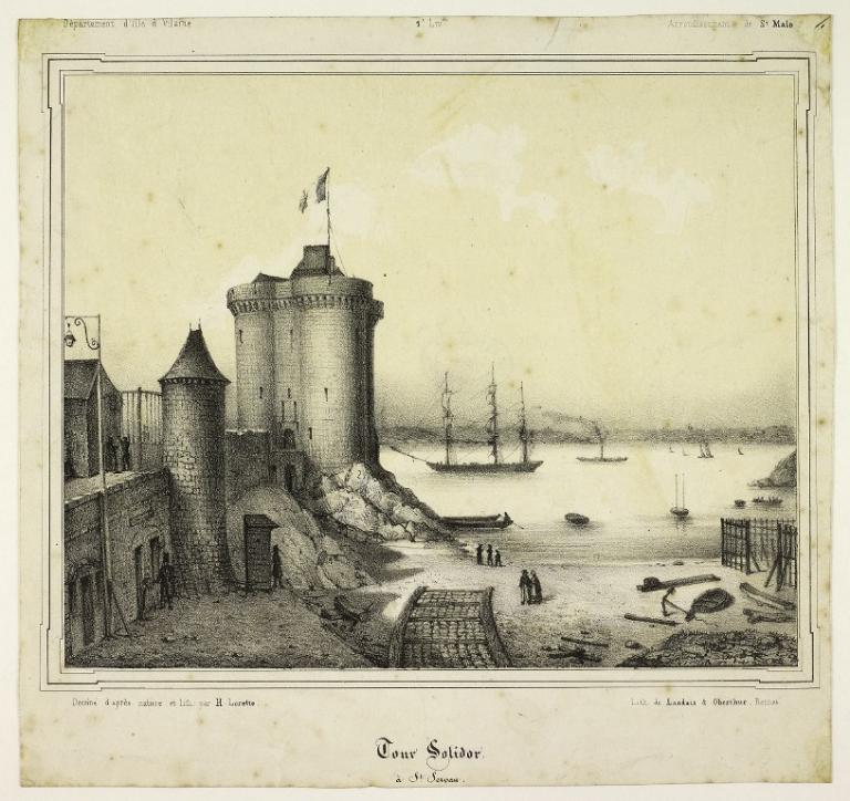 Tour Solidor, Anse Solidor, Saint-Servan (Saint-Malo)