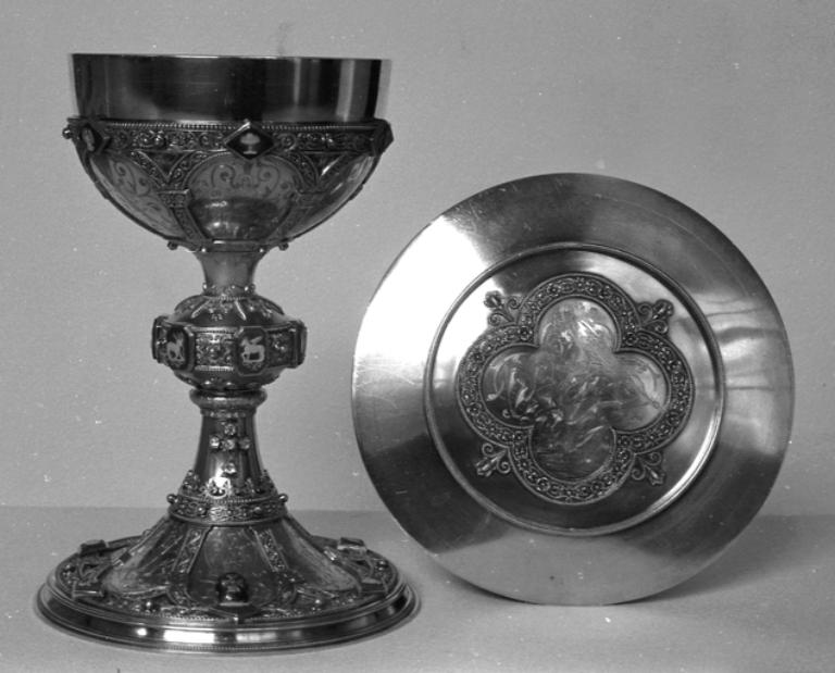 Calice & patène 2, église de la Communauté des Augustines (Malestroit)