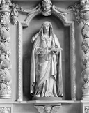 Statue (petite nature, d'applique) : sainte Anne, église paroissiale Notre-Dame-de-Roscudon (Pont-Croix)