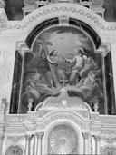 Tableau d'autel : La Trinité, chapelle Saint-Golven, le Vieux-Bourg (Taupont)