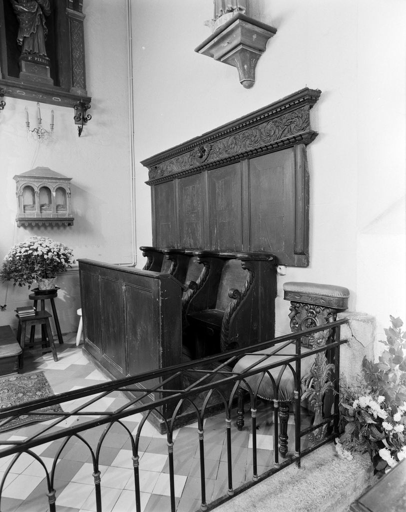3 stalles, chapelle Notre-Dame-de-Bonne-Nouvelle (Cléguer)