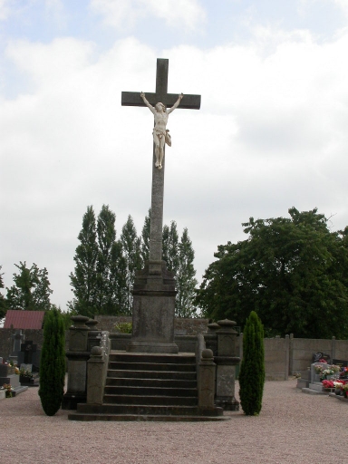 Croix de cimetière, Rue de Saint-Malo (Plerguer)