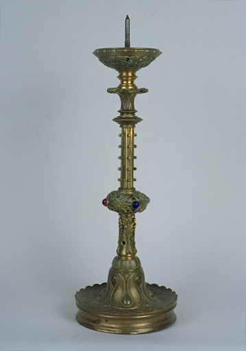 Ensemble 2 de 2 chandeliers d'acolyte