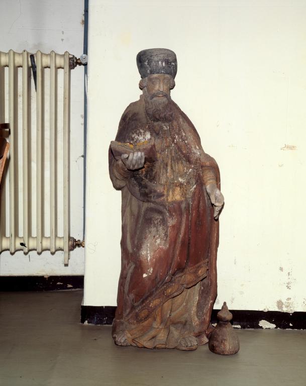 Statue : Saint Jacques le majeur, Hôpital (Josselin)