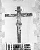 Statue (d'applique, petite nature) : Christ en croix, église paroissiale Saint-Tudec et Sainte-Anne (Landudec)
