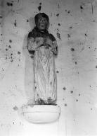 Statue (petite nature, d'applique) : saint Yves de Tréguier, chapelle Saint-Compars (Châteaulin)