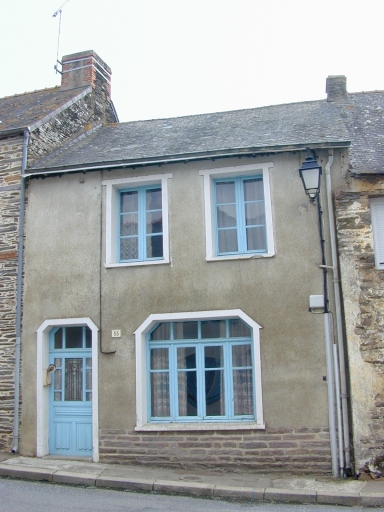 Maison, 55 rue du Colonel Du Halgouët (Renac)