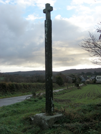 Croix monumentale, Rozonoual (Commana)