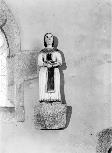 Statue : Saint, dit Saint Hervé