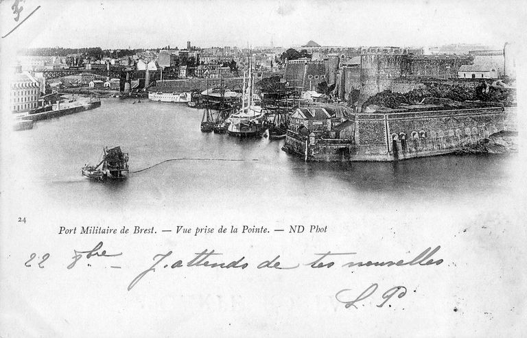 Château de Brest, boulevard de la Marine (Brest)