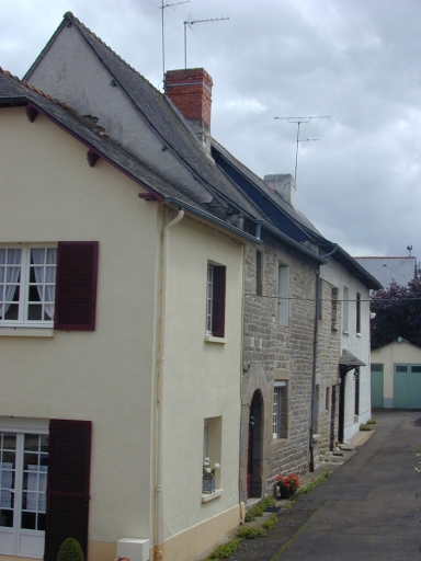 Alignement de deux maisons, 1 et 3 impasse de la Vieille Ecole (Mouazé)