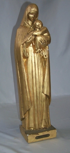 Statue : Vierge à l'Enfant, dite Notre-Dame de Merle