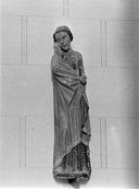 Statue (d'applique, demi-nature) : saint Jean, église Saint-Martin