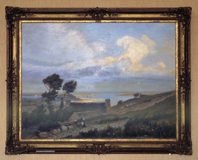 Tableau : La côte vue de Keraliès