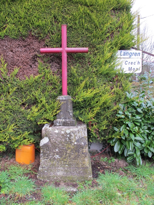 Croix de chemin die la Croix Rouge (Plouaret)