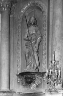 Statue (petite nature) : saint Jean-Baptiste, église paroissiale Saint-Martin (Lassy)