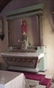 Ensemble du maître-autel : autel, 2 gradins d'autel, tabernacle, retable