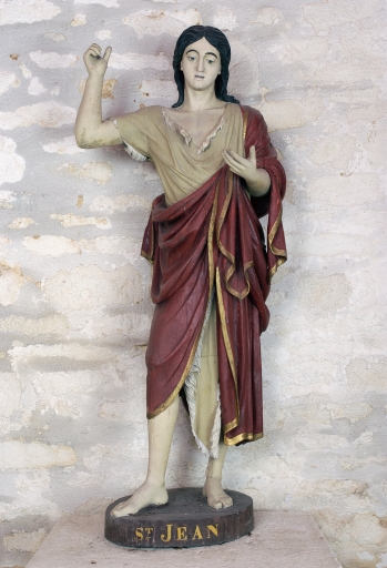 Statue de saint Jean Baptiste