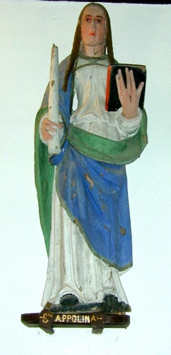 Statue de sainte Apolline