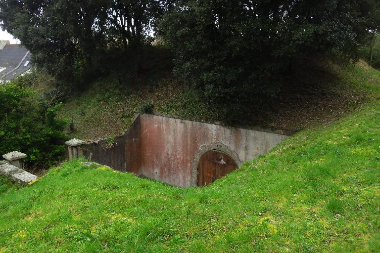 Magasin à poudre de la courtine 21-22, enceinte urbaine (Le Palais)