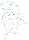 Les maisons et les fermes sur la commune de Gévezé