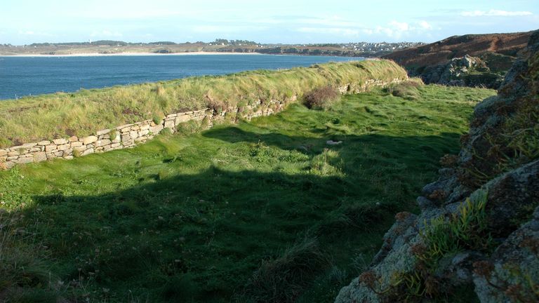 Batterie de côte "haute", Îlette de Kermorvan (Le Conquet)
