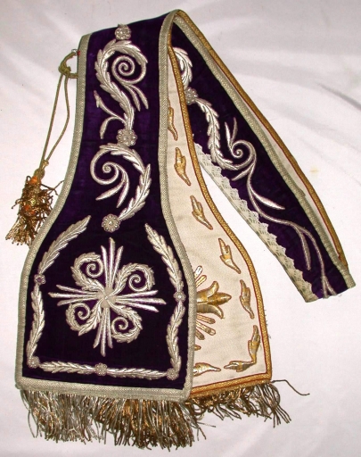 Étole pastorale réversible 1