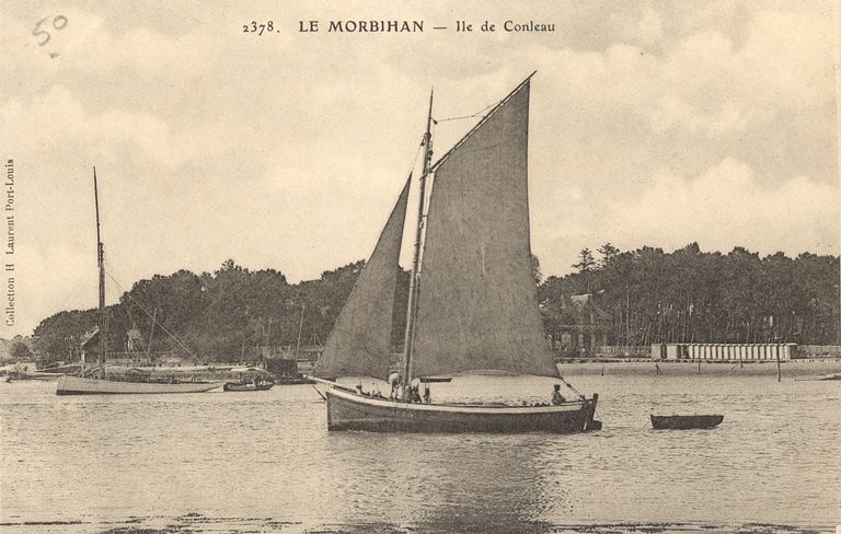 Station balnéaire dite Ile de Conleau (Vannes)