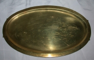 Ensemble de 2 plateaux de communion