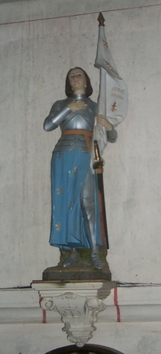 Statue : sainte Jeanne d'Arc