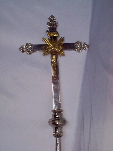 Croix de procession ; hampe de procession 2