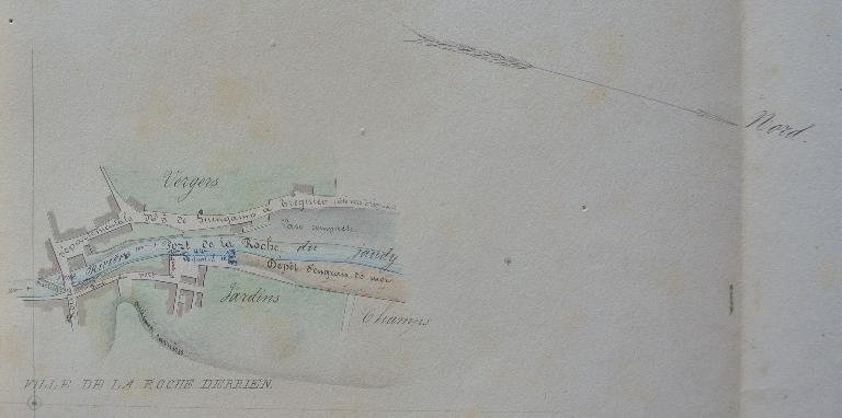Les quais, cales, embarcadères et ponts sur la commune de La Roche-Derrien (fusionnée en La Roche-Jaudy en 2019)