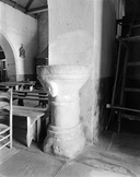 Bénitier (de milieu), église paroissiale Saint-Annouarn (Peumérit)