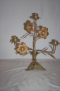 Paire de chandeliers d'église