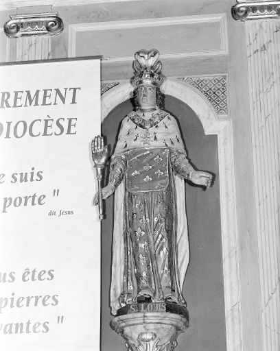 Statue de saint Louis