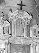 Statue (grandeur nature) : Vierge à l'Enfant dite Notre-Dame de la Victoire, église paroissiale Saint-Brévin (Berné)