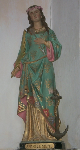 Statue : sainte Philomène