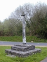 Croix monumentale dite Croas Kereveur ou Croas Ar Peurlip, Kereveur (Sizun)