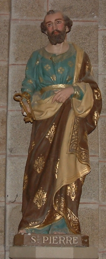 Statues de saint Pierre et de saint Paul