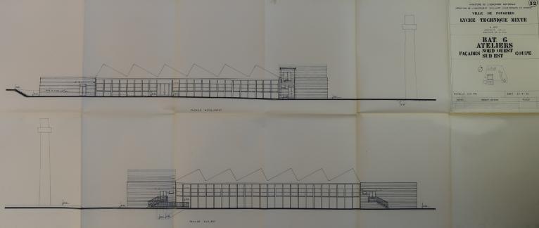 Lycée professionnel Jean Guéhenno, 3 promenade du Gué Maheu (Fougères)