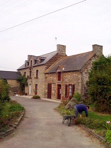 Ferme, 6, 8 rue Grande Rue, le Chêne (Roz-Landrieux)